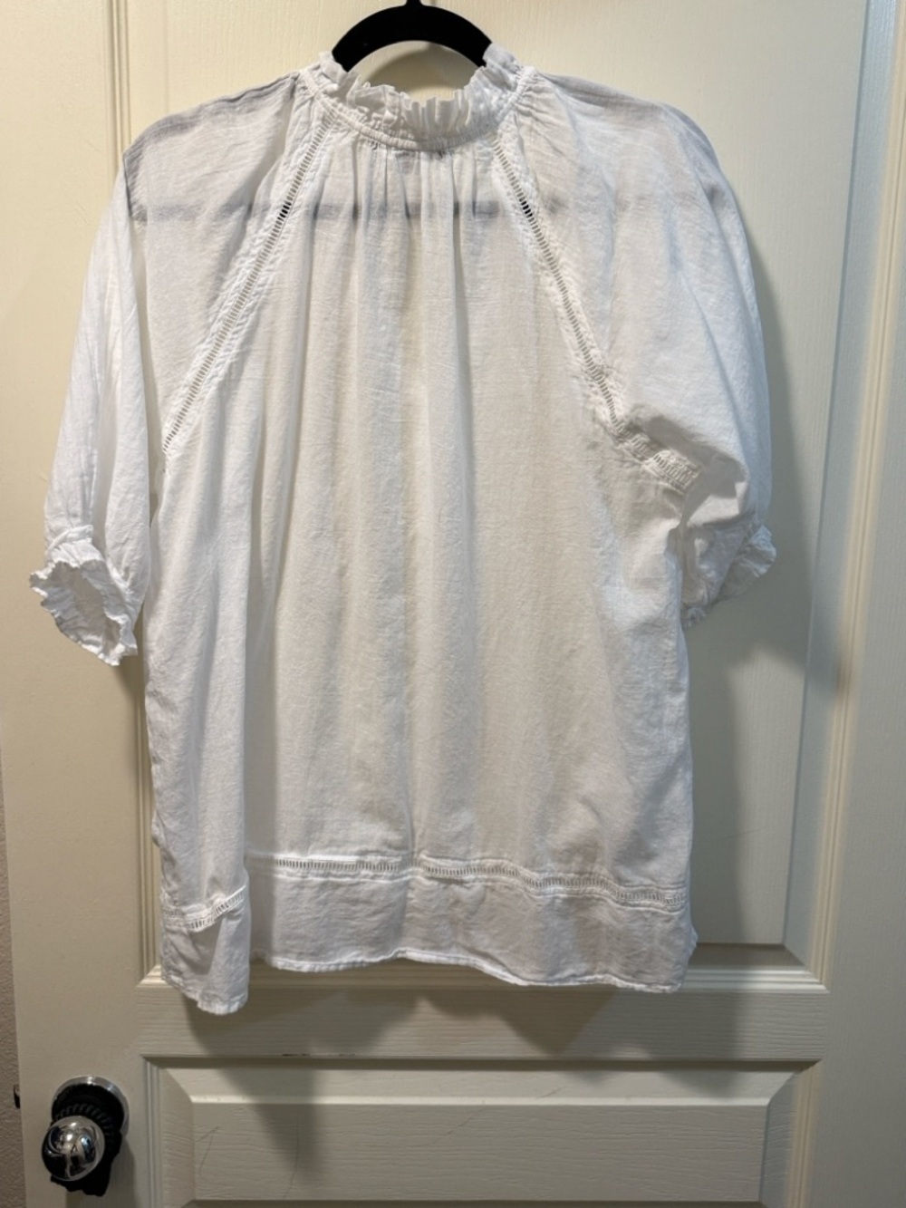 JP and Mattie White Embroidered Top - Picture 3 of 7
